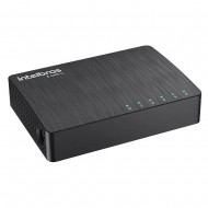 Switch Desktop Gigabit Ethernet 05 Portas S1005g - Intelbras 
